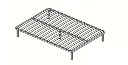 Кровать Модена МКР-2, анкор 